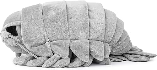 Miniatura 3 de ZHONGXIN MADE Peluche isópodo realista de 12 pulgadas, animal de peluche realista de insectos de artrópodo de Bathynomus Giganteus, animales de