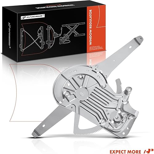 Miniatura 8 de A-Premium Electric Power Window Regulator Without Motor Compatible with Volvo S80 1999-2006, Front Right Passenger Side