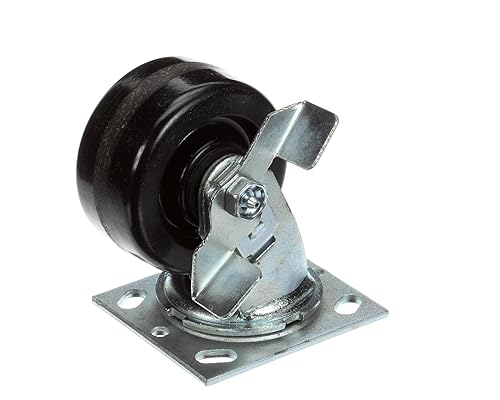 Miniatura 4 de Randell Rueda HD CST201 con freno, 5.5" O/A, rueda de 4"