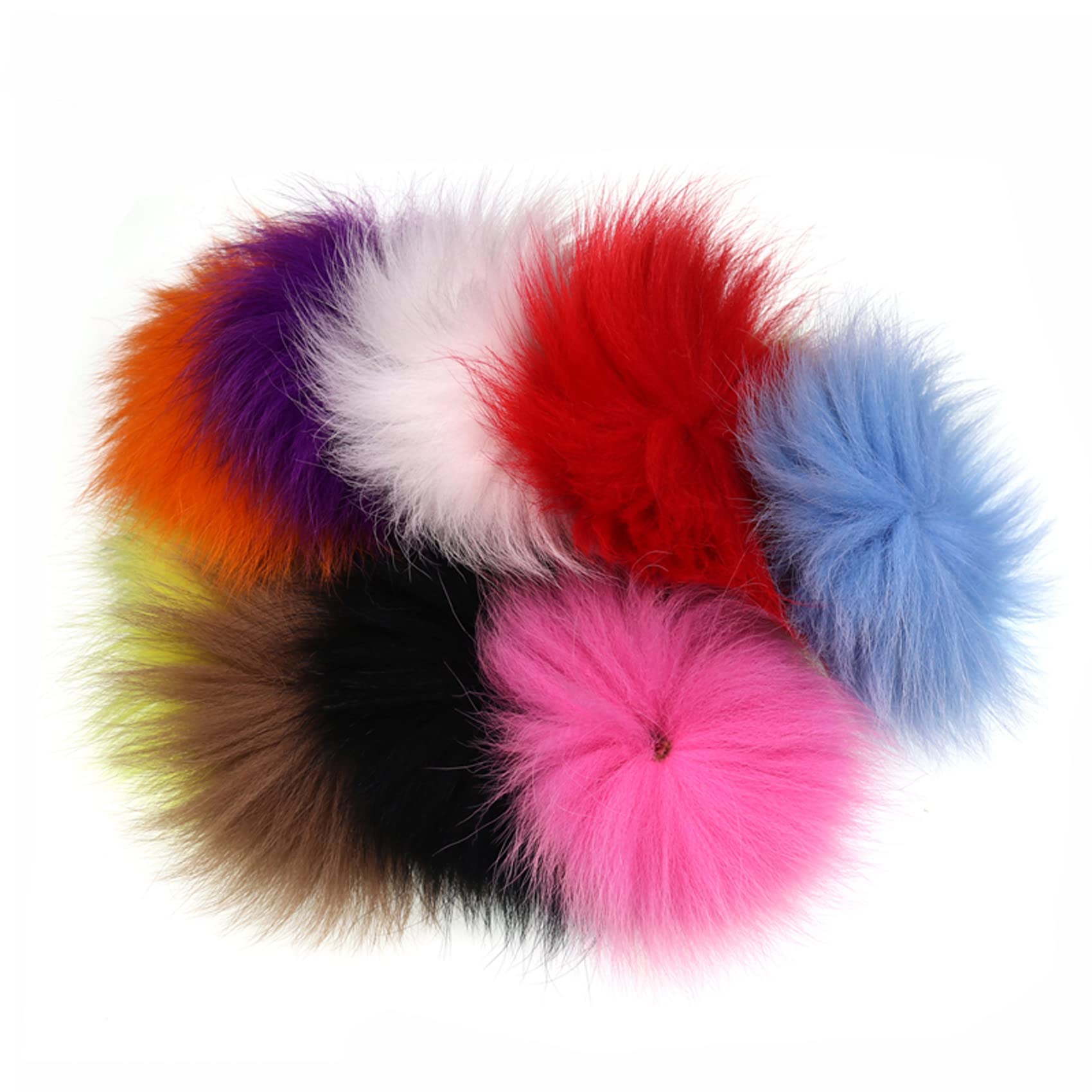 GREATFISHING 12 Colors Choice Fly Tying Arctic Fox Tail Streamer Tube Fly Tying Material Saltwater Jig Hook Tying Fibers