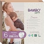 Bambo Nature Premium Baby Diapers (SIZES 0 TO 6 AVAILABLE), Size 1, 36 Count