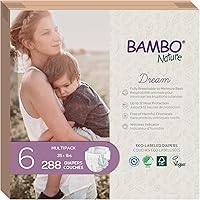 Vista 5 de Pañales Bambo Nature, talla 0, 24 unidades Premium Pack de 5 para bebé
