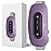 Electric Heating Pad, Portable Cordless Menstrual Heating Pad with 4 Heat Levels and 4 Massage Modes, Fast Large Heating Belly Wrap Belt(Light Purple)