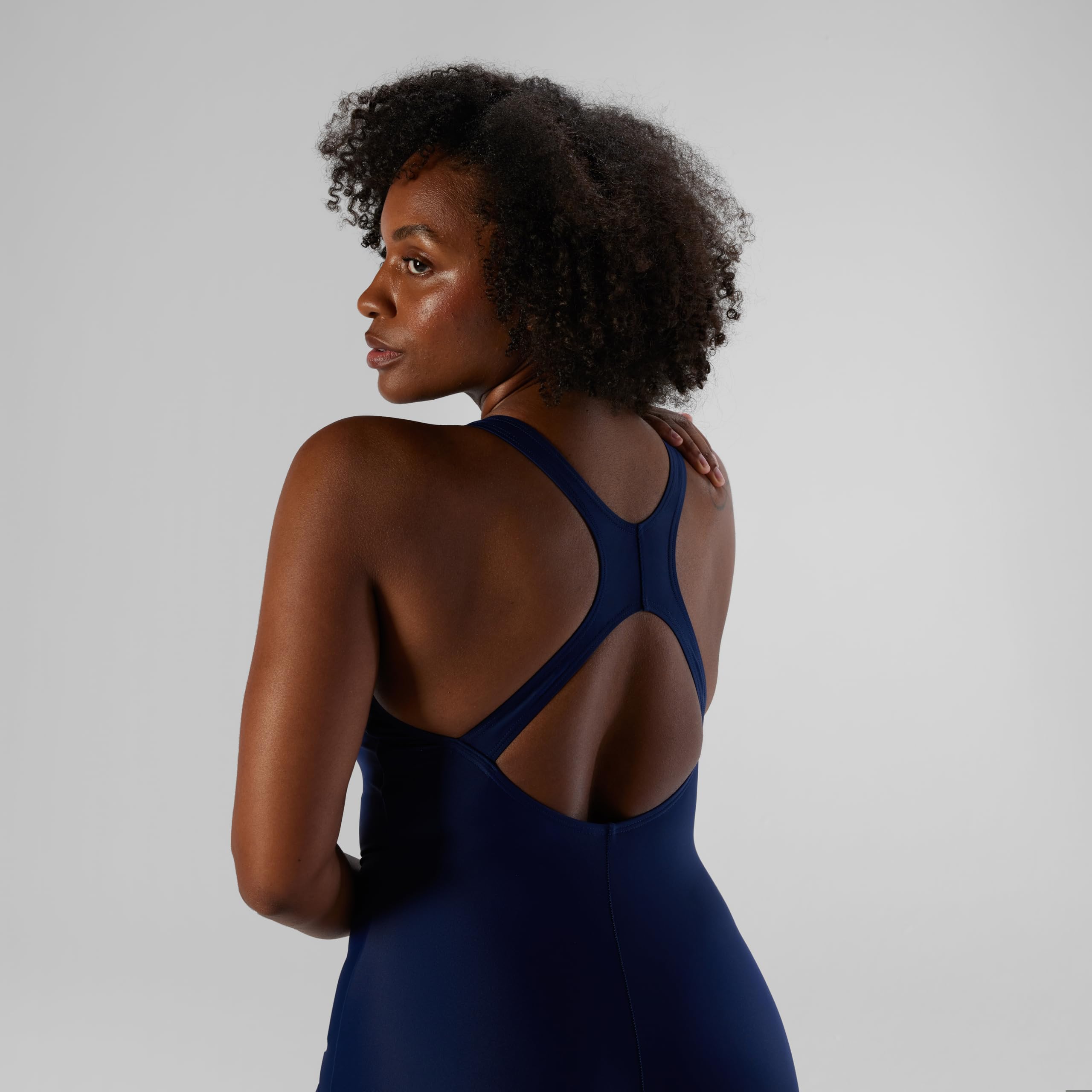 Speedo, Powerflex Ultraback, Costume Intero, da Donna, Tinta Unita