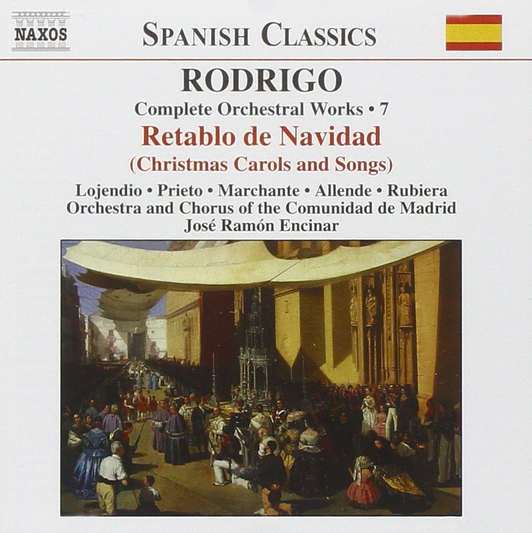 Joaquin Rodrigo - Complete Orchestral Works Vol. 7 - CD Album  2003 Naxos - NEW