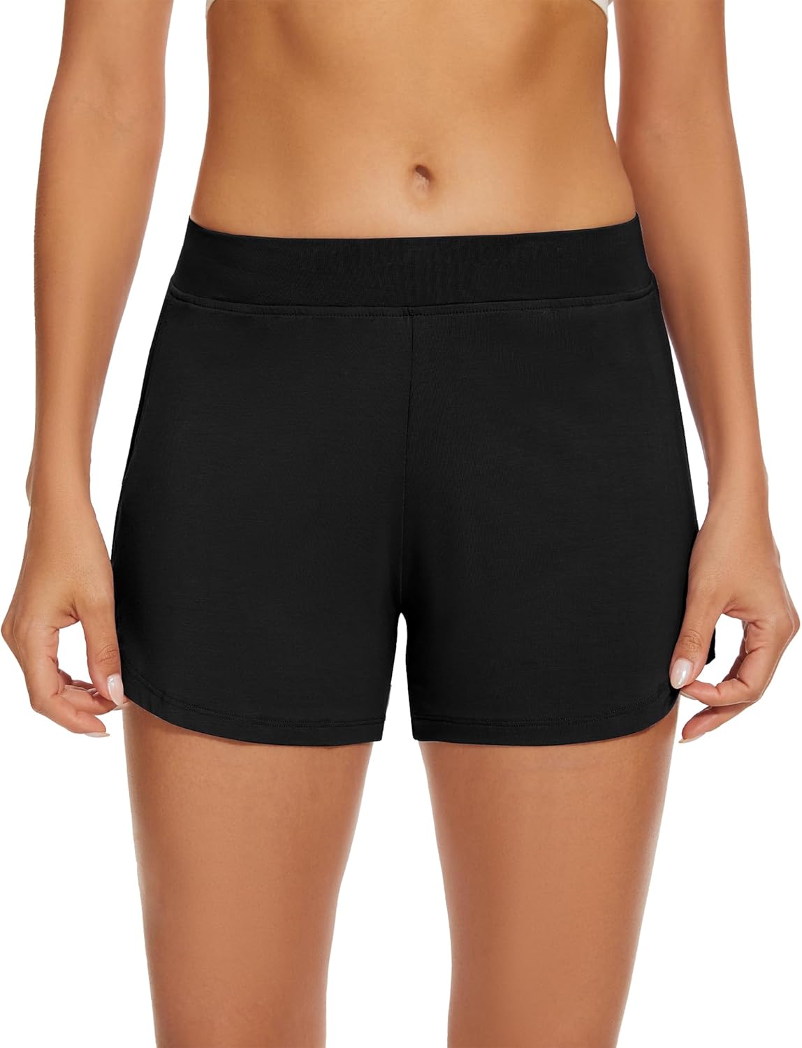 WiWi Women's Summer Pajamas Shorts Viscose from Bamboo Lightweight Pajama Bottoms S-XXL - Image 2