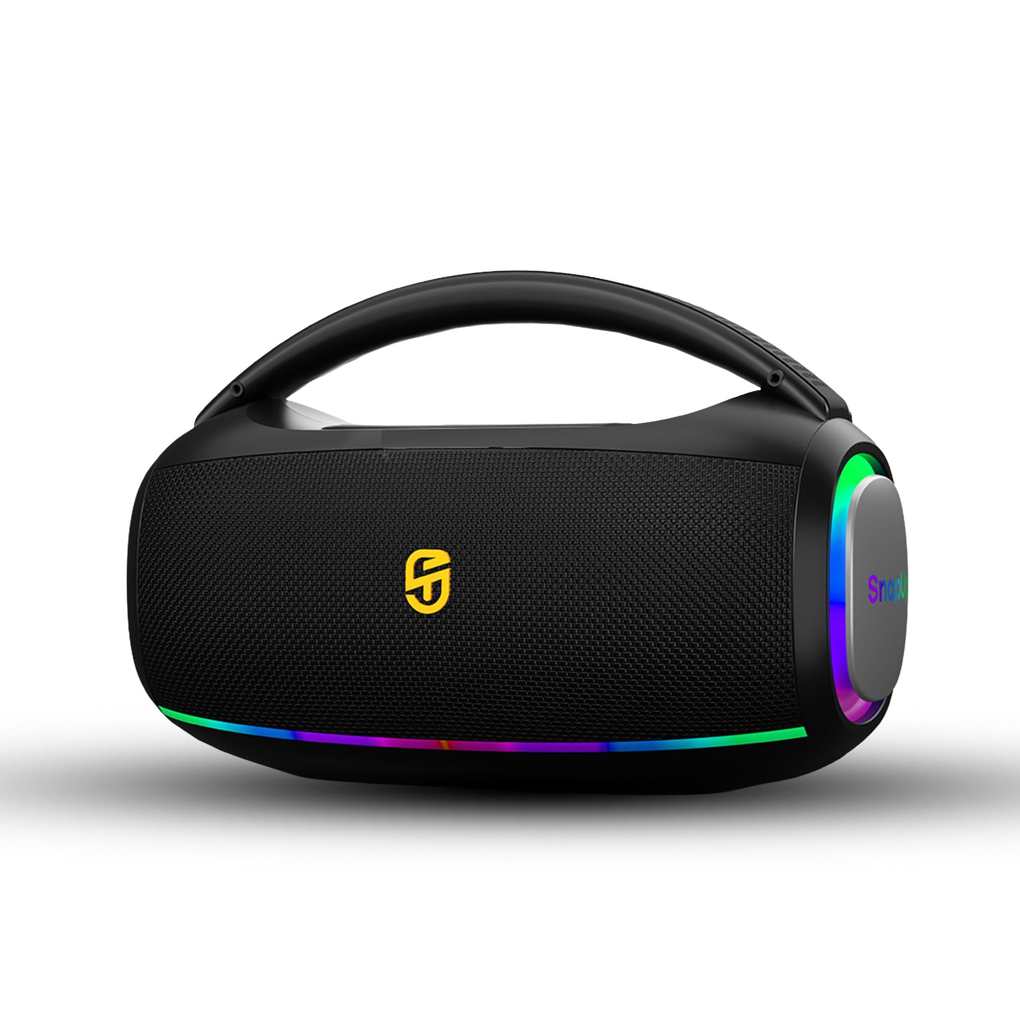 Groove Z Pro Powerful 50W Stereo Sound Surround Speaker with RGB, up to 9Hrs of Music, Deep Bass, Bluetooth 5.3, Multi-Compatible Connections - Raging Black-image-33