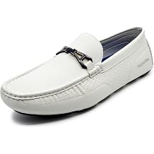 AKADEMIKS Mens Memory Foam Slip On Driving Loafers Stylish Moccasins