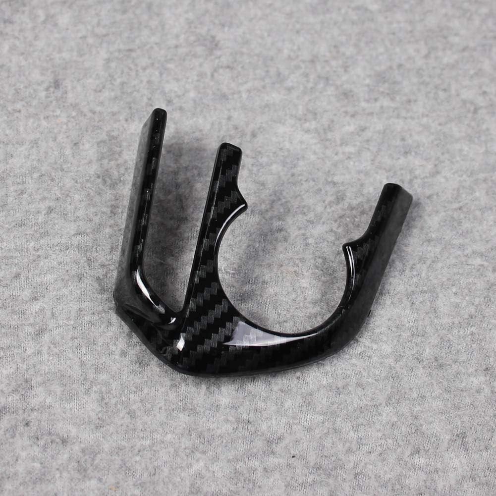 for Toyota RAV4 2019 2020 2021 2022 2023 2024 2025 Wheel Steering Trim Panel Cover Trims ABS Carbon Fiber Pattern