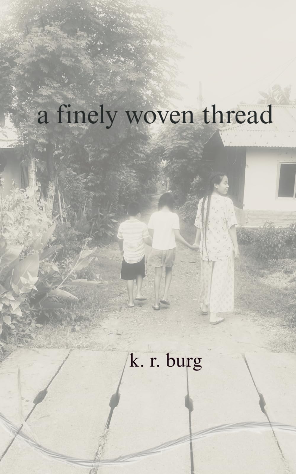 a finely woven thread