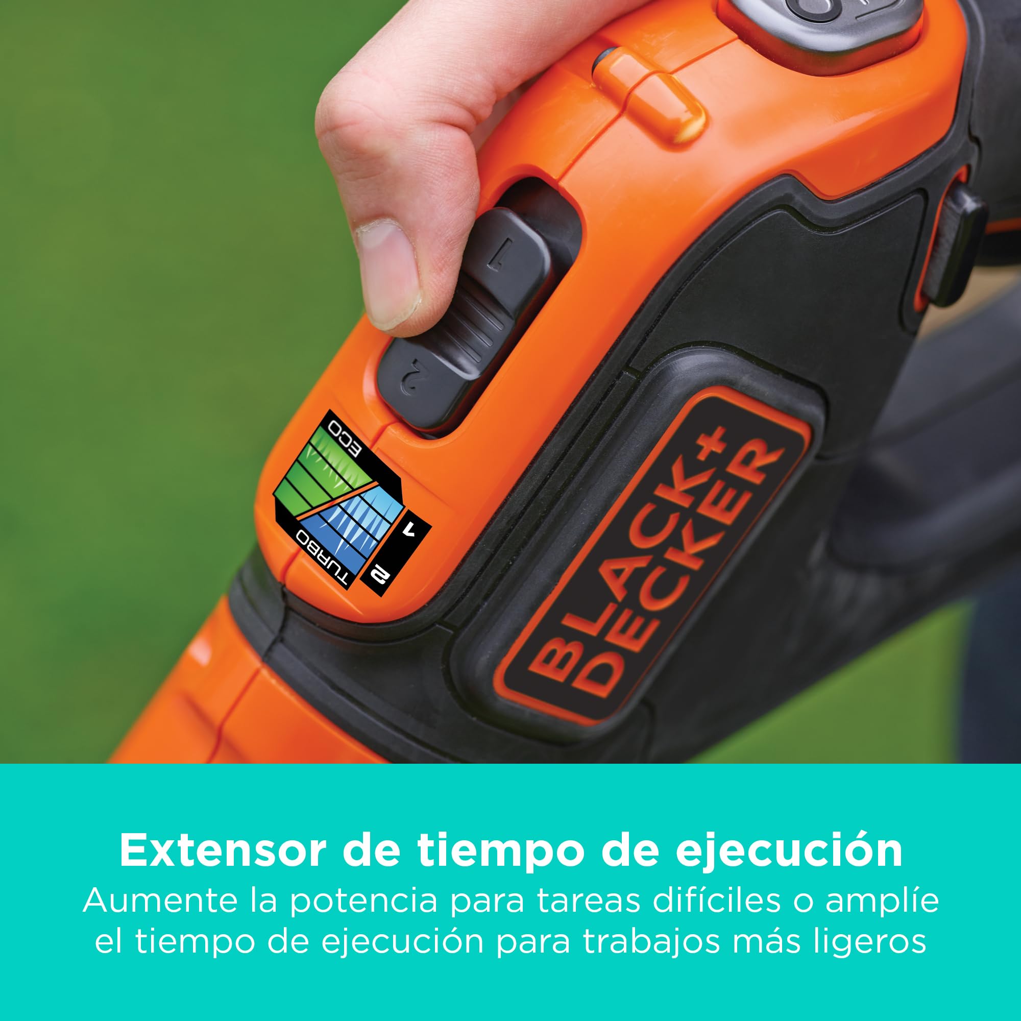 BLACK+DECKER Recortadora de césped de Hilo de 30 cm POWERCONNECT Strimmer Sin Cable, STC1840EPC-QW