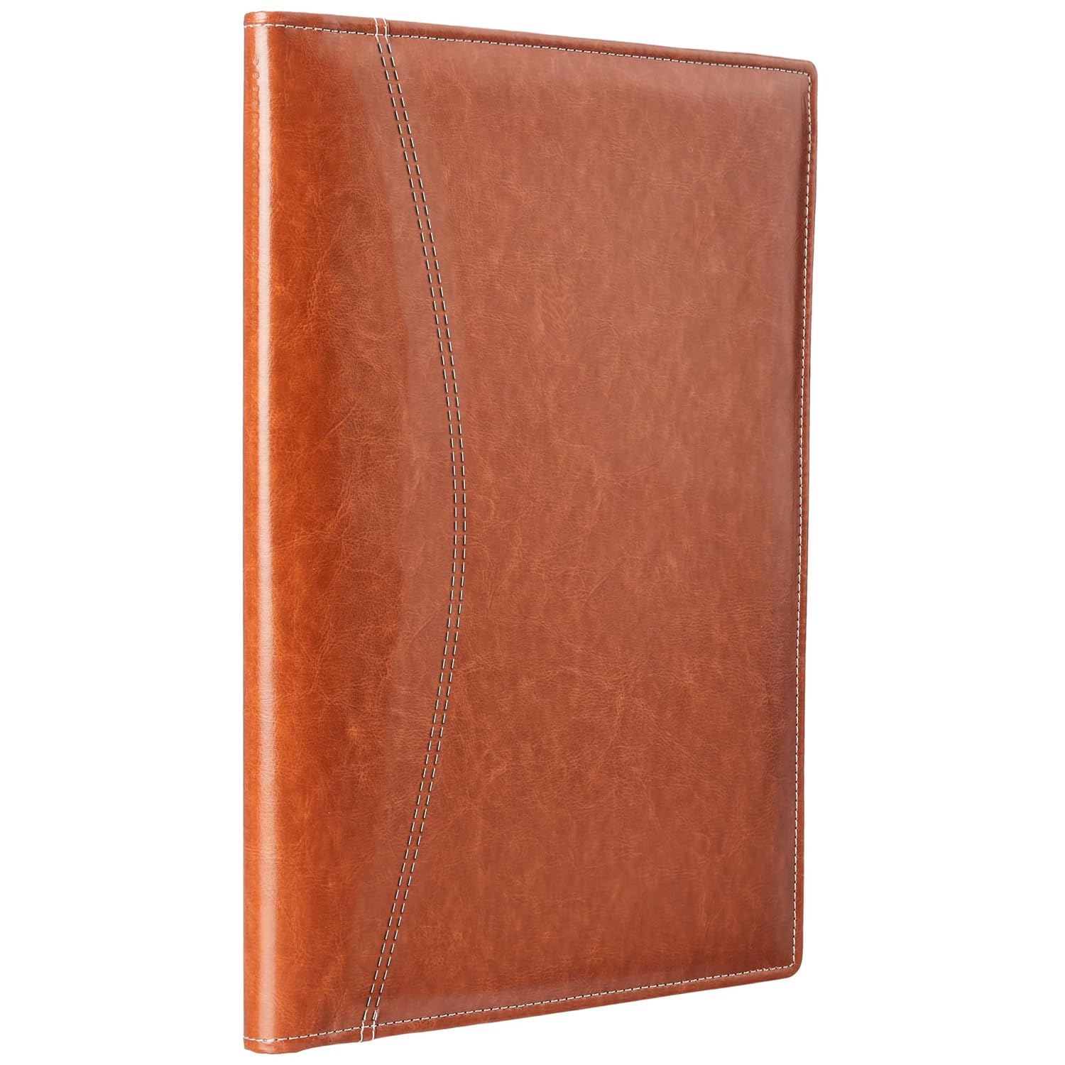 Amazon Basics Multipurpose Leatherette Professional File Folders for Certificates,Documents Holder,Document Bag, Portfolio, Executive File Legal Size Documents Holder with 20 Leafs for Men and Women