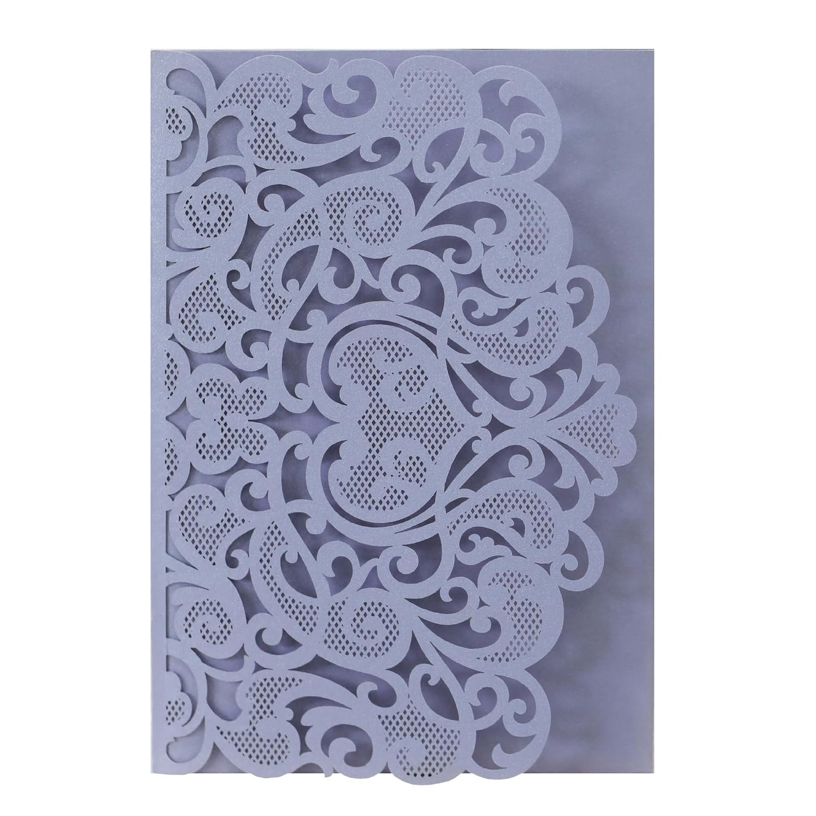 50 tarjetas de invitación multiusos con hueco para tarjetas de compromiso, cumpleaños y ocasiones