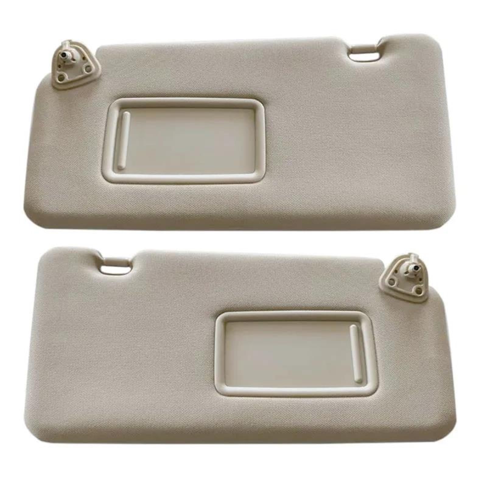 Delantera Visera Parasol para Renault para Koleos 2009 2010 2011 2012-2016 Parasol Interior Delantero Coche Visera Solar con Espejo Maquillaje Sin Luz(Left1)