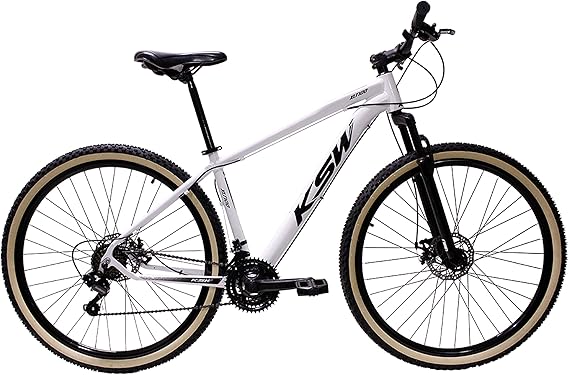 Bicicleta Aro 29 KSW Alumínio 21 Marchas Freio a Disco Câmbio Shimano