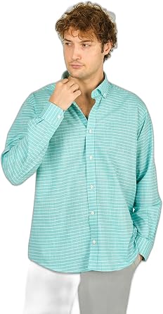 FIGS Slim Fit  izgili Uzun Kollu Pamuk G mlek, 8054920250015