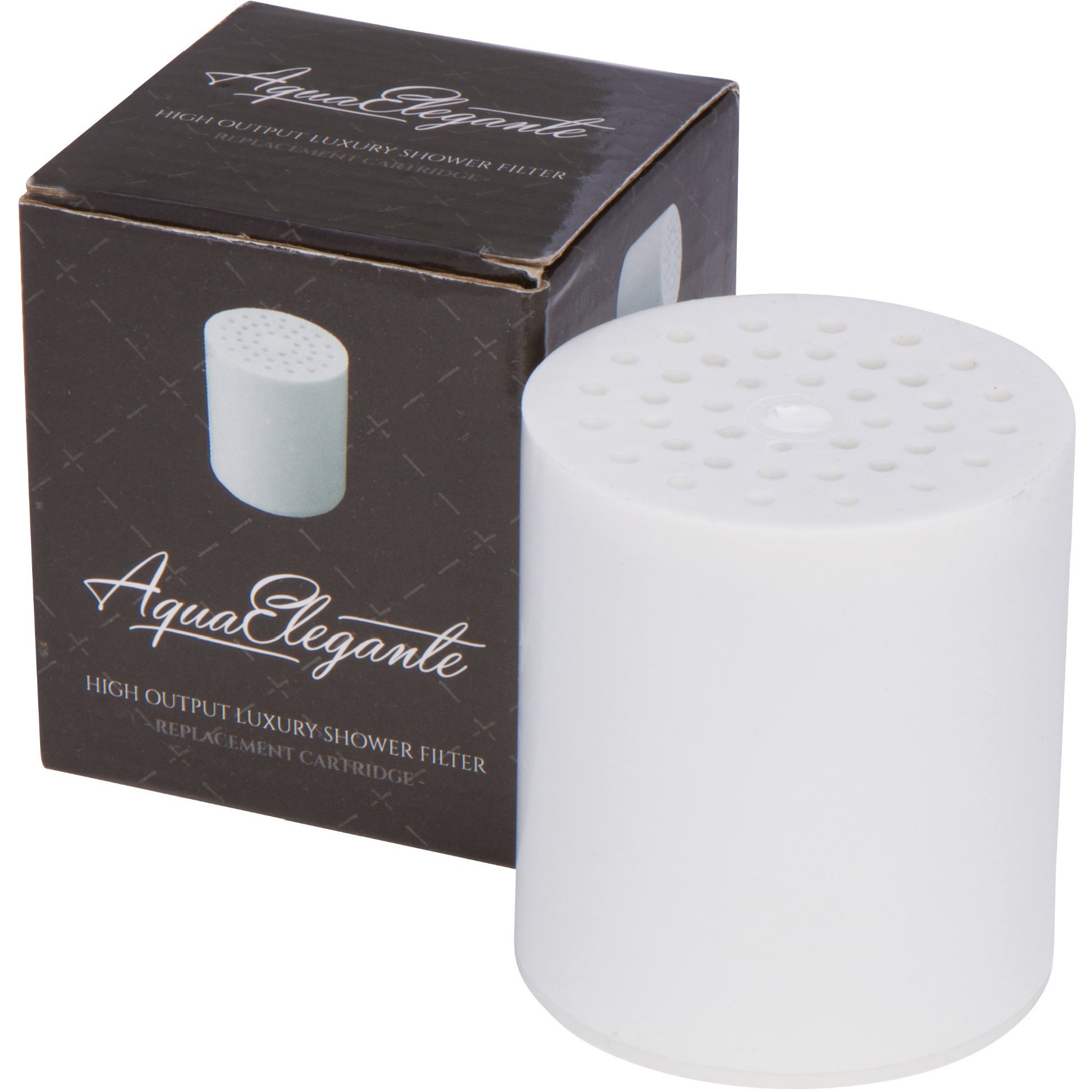 Aqua Elegante Luxury Shower Filter - 6 Month Best Chlorine Removing Filtration System & Cartridge - Aqua Elegante - Replacement Cartridge