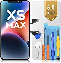 bokman Screen for iPhone XS Max, FHD Display and Replacement Touch Screen (Face ID, True Tone Programmable (6.5 Inches)