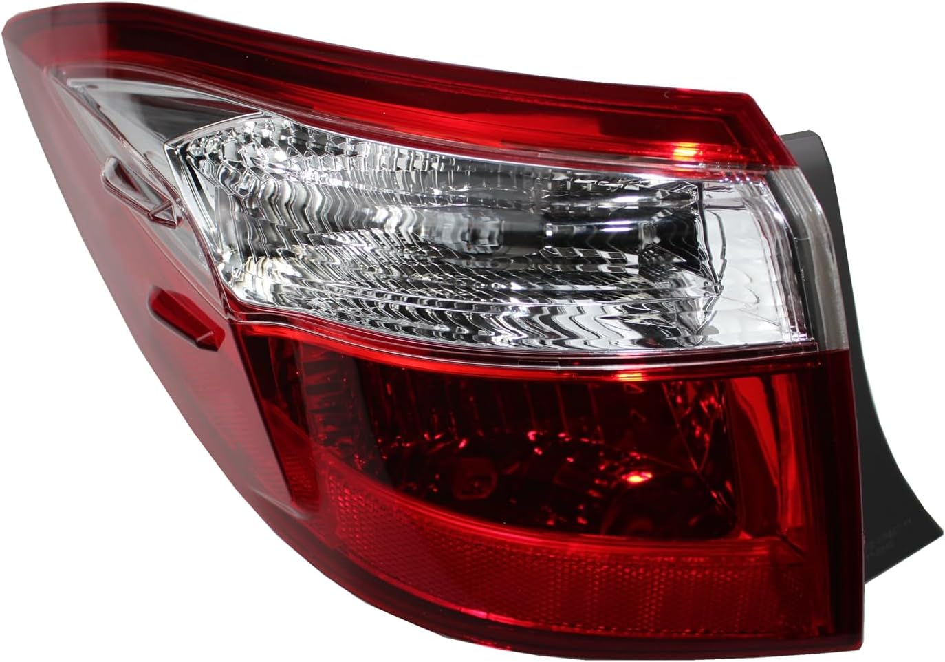 Driver Side Outer Rear Tail Brake Light Lamp Tail Light Compatible with 2014-2016 Toyota Corolla |OE-Style | 8156002751、TO2804118 (Left Driver Side) (Left Driver Side)