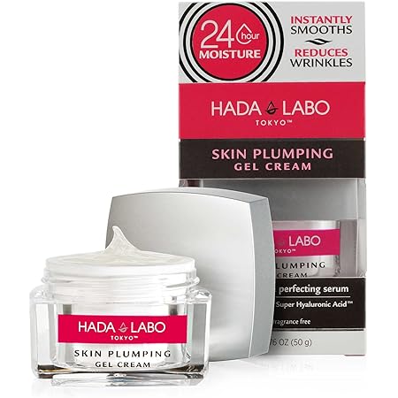 hada labo tokyo skin plumping gel cream with super hyaluronic acid