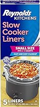 Reynolds Kitchens Slow Cooker Liners, Small (1-3 quart), 5 Count