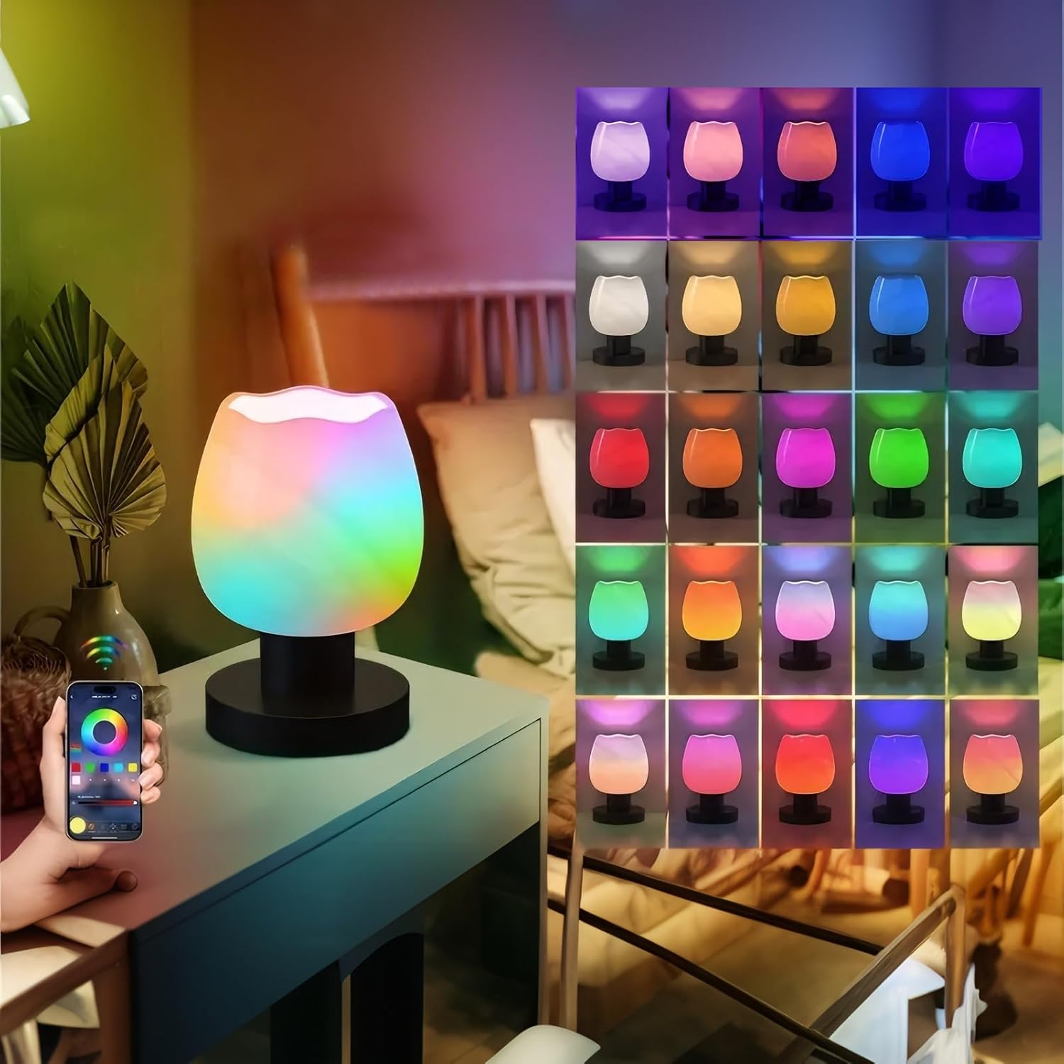Light Up Your Life: Review of the NENRENT Smart LED RGB Colorful Changing Table Lamp