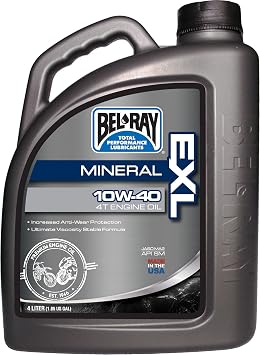 Bel-Ray EXL Mineral 4T Engine Oil - 20W50-4L. 99100-B4LW