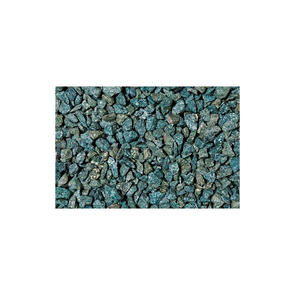 Charles Watson 16mm Green Basalt Angular Chippings - Polybag - Approx 23kg