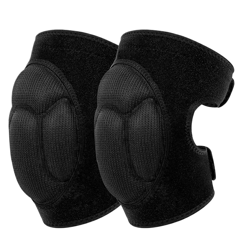 VONCYKI 1 Pair Gardening Knee Pads,20MM Thick Work Knee Pads for Men &Wmen,Sponge Collision Avoidance Kneepads for Carpet Roofing,Garden(L)