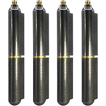 5 Inch Weldable Bullet Hinge Heavy Duty Barrel Hinges Weld On Gate Hinges Weldable Door Hinges Weld BBQ Smoker Hinge 5.01" Inch x .774" Inch Heavy Duty Steel TearDrop Body Pin Grease Zerk