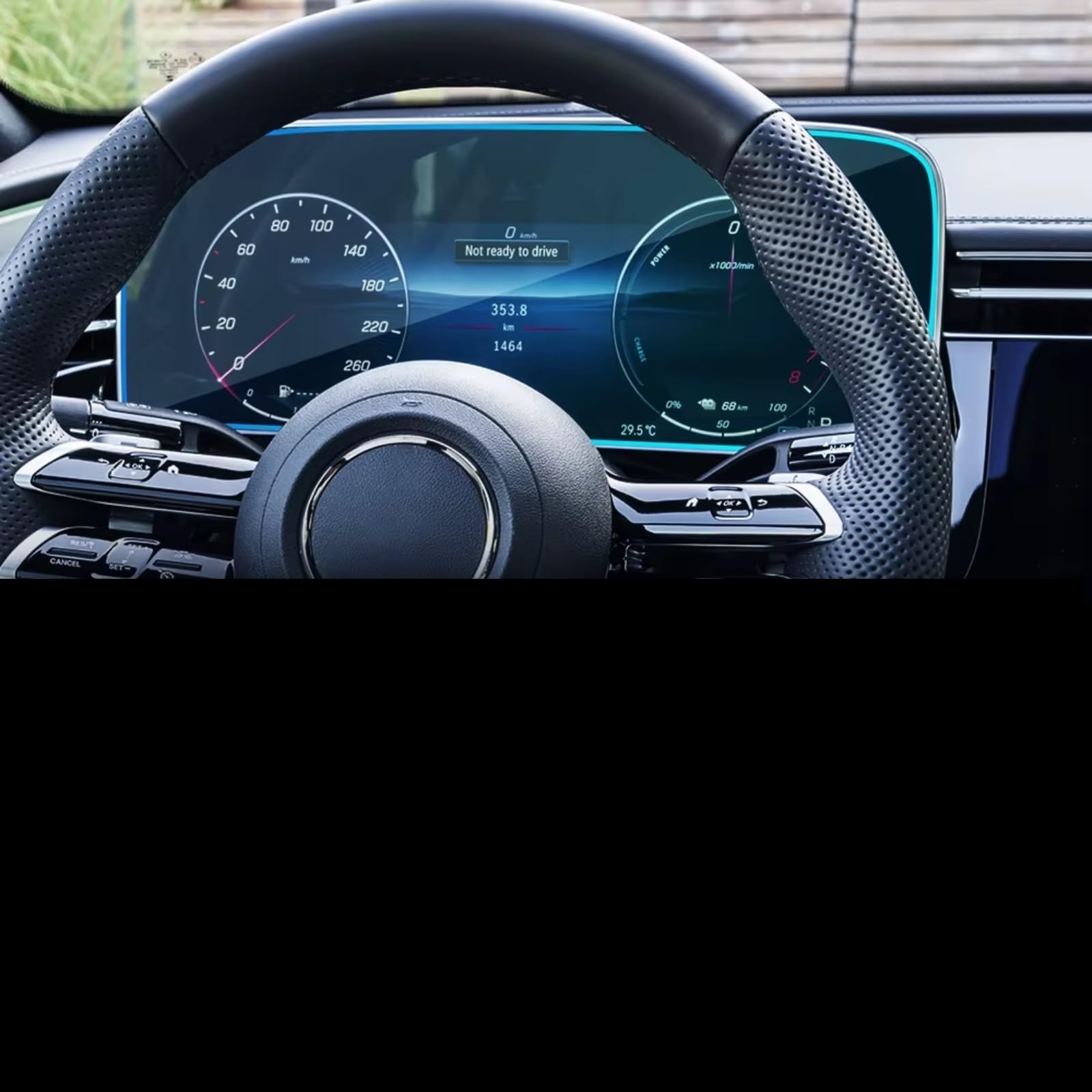 Console Centrale Benz Classe E W214 Protecteur Écran Navigation Haute Clarté - 7