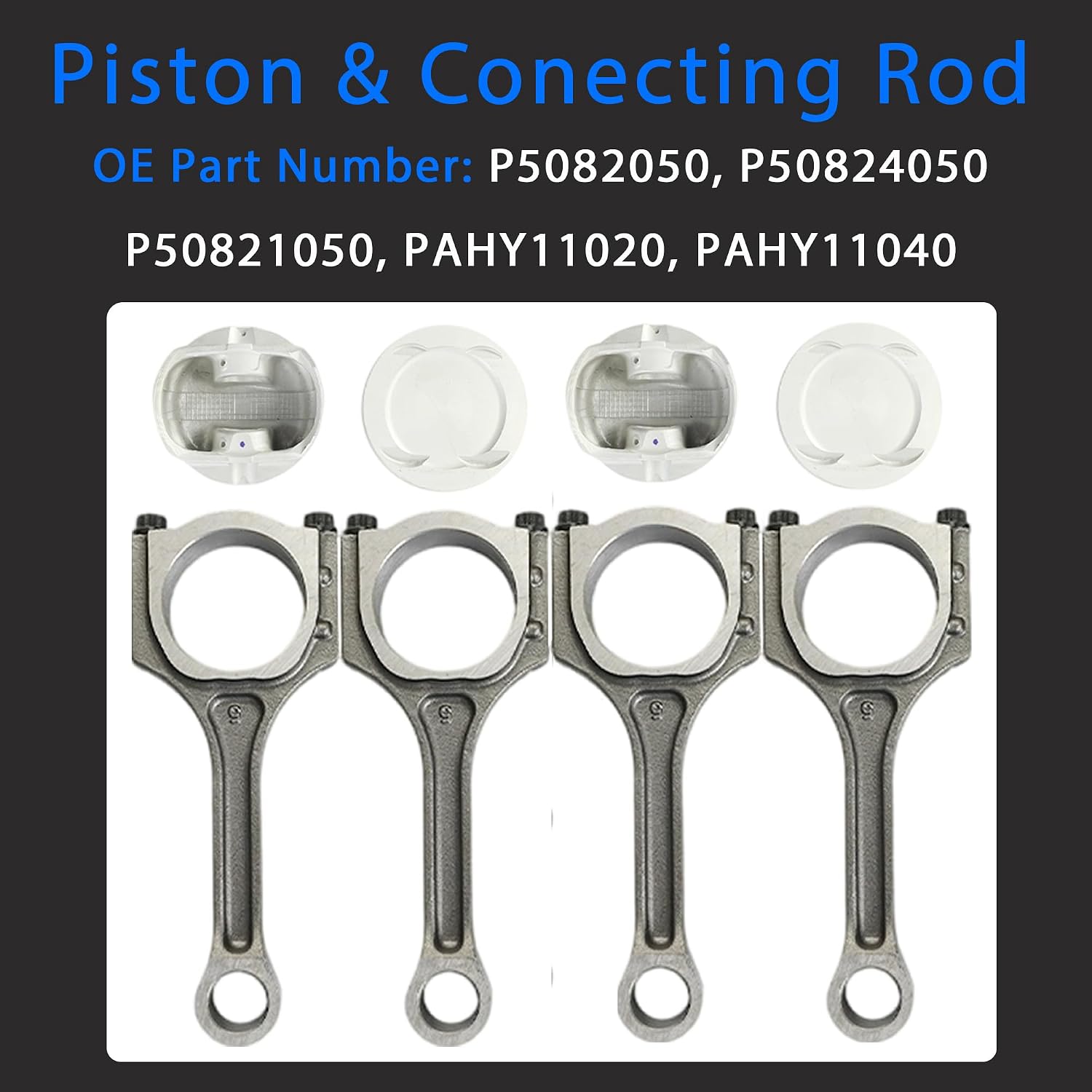 2.4 Engine Overhaul Rebuild Kit w/Timing Chain Kit Piston Con-Rods Valves Bearing Head Gasket Set Fit For Dodge Journey Caliber Jeep Compass Patriot Chrysler 200 Sebring ED3 EDG ED4 ERZ 2.4L 2007-2020