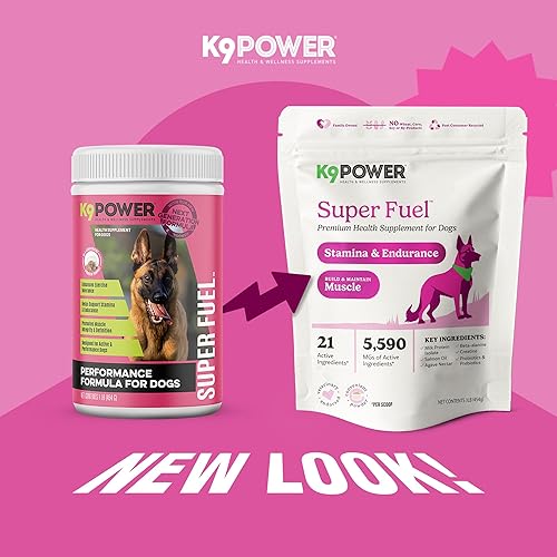 Miniatura 2 de K9 Power Super Fuel para perros de 1 libra  Aumenta los niveles de energía, apoya el crecimiento muscular y mejora la salud de las articulaciones,