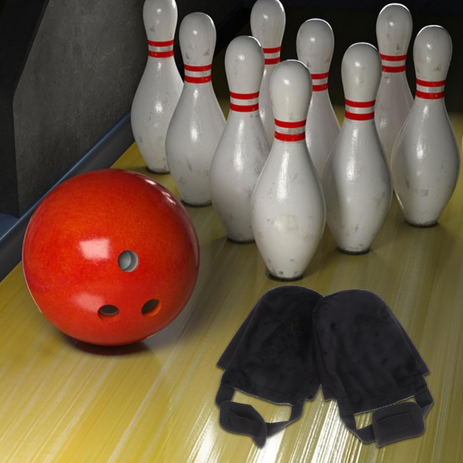 Bowling Shoe Slider Covers Elastic Band 2-Pair Set for Unisex Bowling Shoes Sturdy Non-Slip for Enhanced Performance