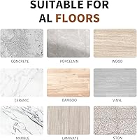 Vista 3 de Escoba, Escobas para Exteriores para Barrer Interiores, Escoba Ajustable de 55" para Eliminación de Pelo de Mascotas de Servicio Pesado para Pisos 1