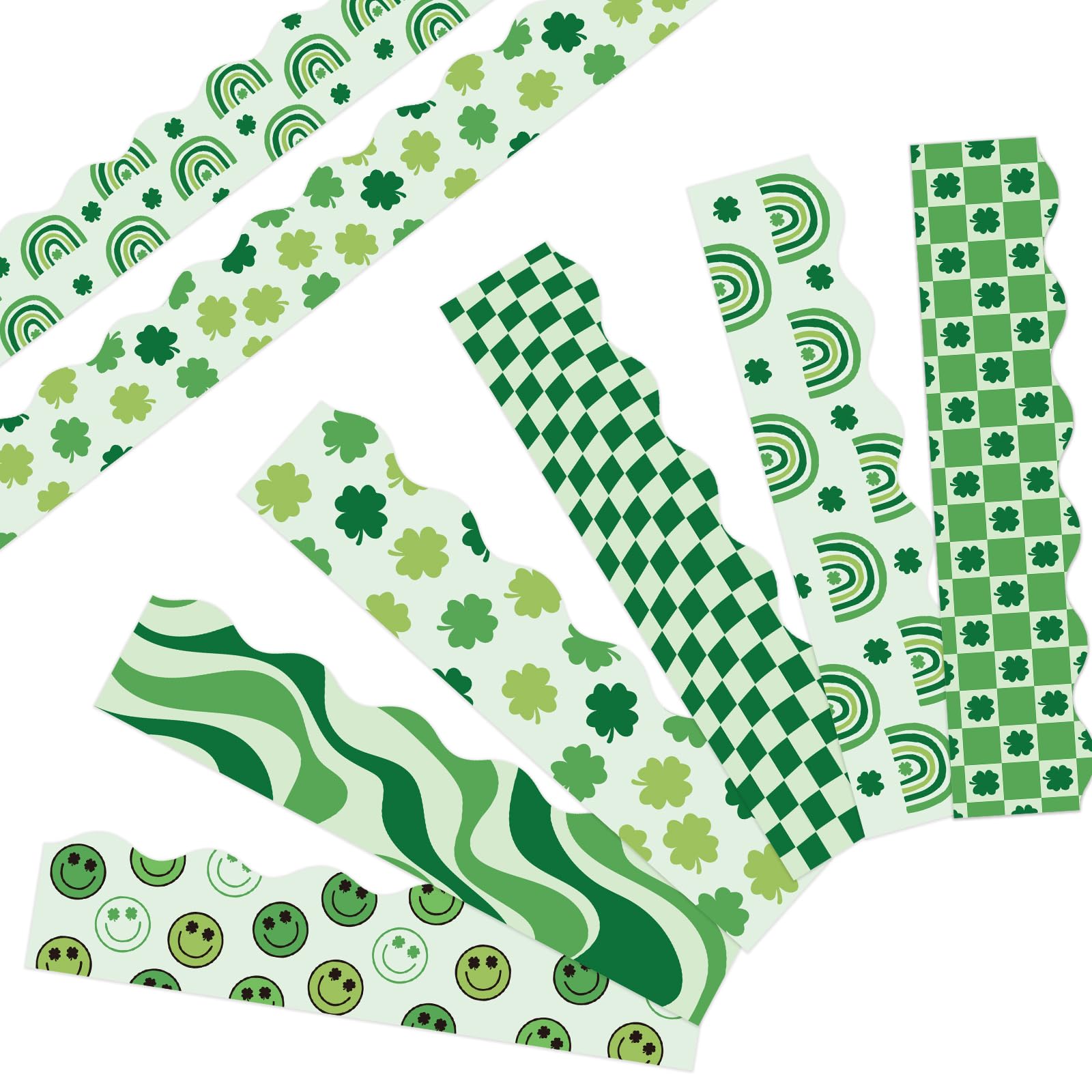Bordures de tableau d'affichage pour animer une classe à la Saint-Patrick
