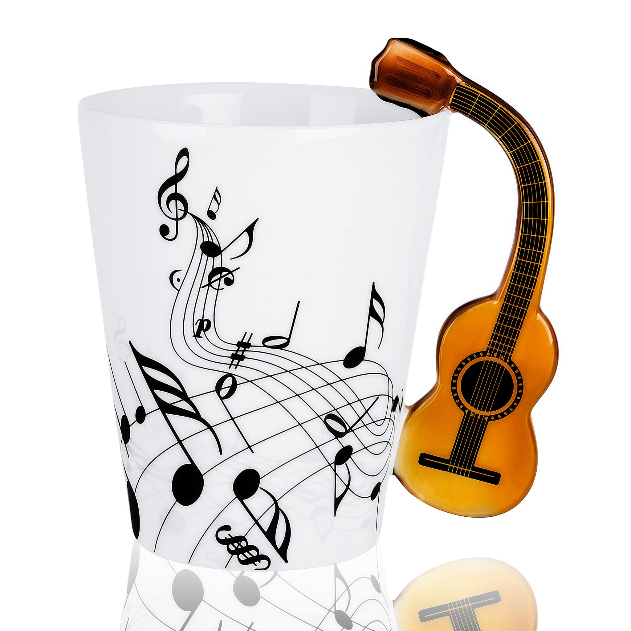 Novità Chitarra Tazza in Ceramica Personalità Musica Nota Tazza di Caffè Tazza di Tè Bottiglia di Acqua Regalo Unico Casa