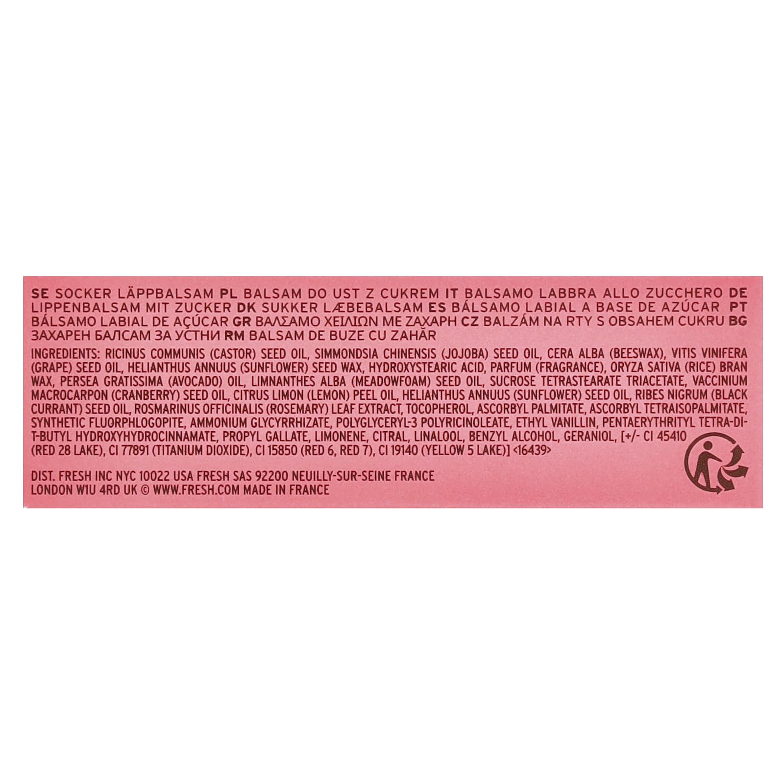 Fresh Sugar Tinted Lip Balm Treatment - Papaya 0.15oz (4.3g)