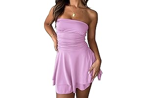 Short Purple Dress: Flowing Confidence in a Pop of Color