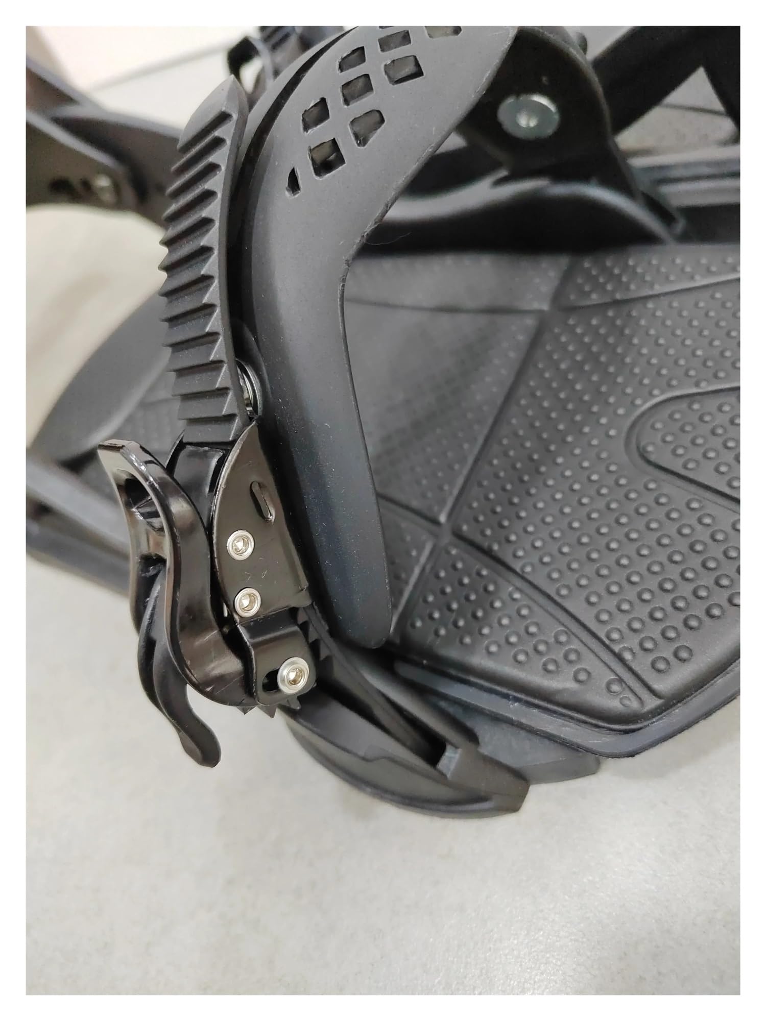 Fixations de Snowboard for Adultes en Nylon, Taille réglable