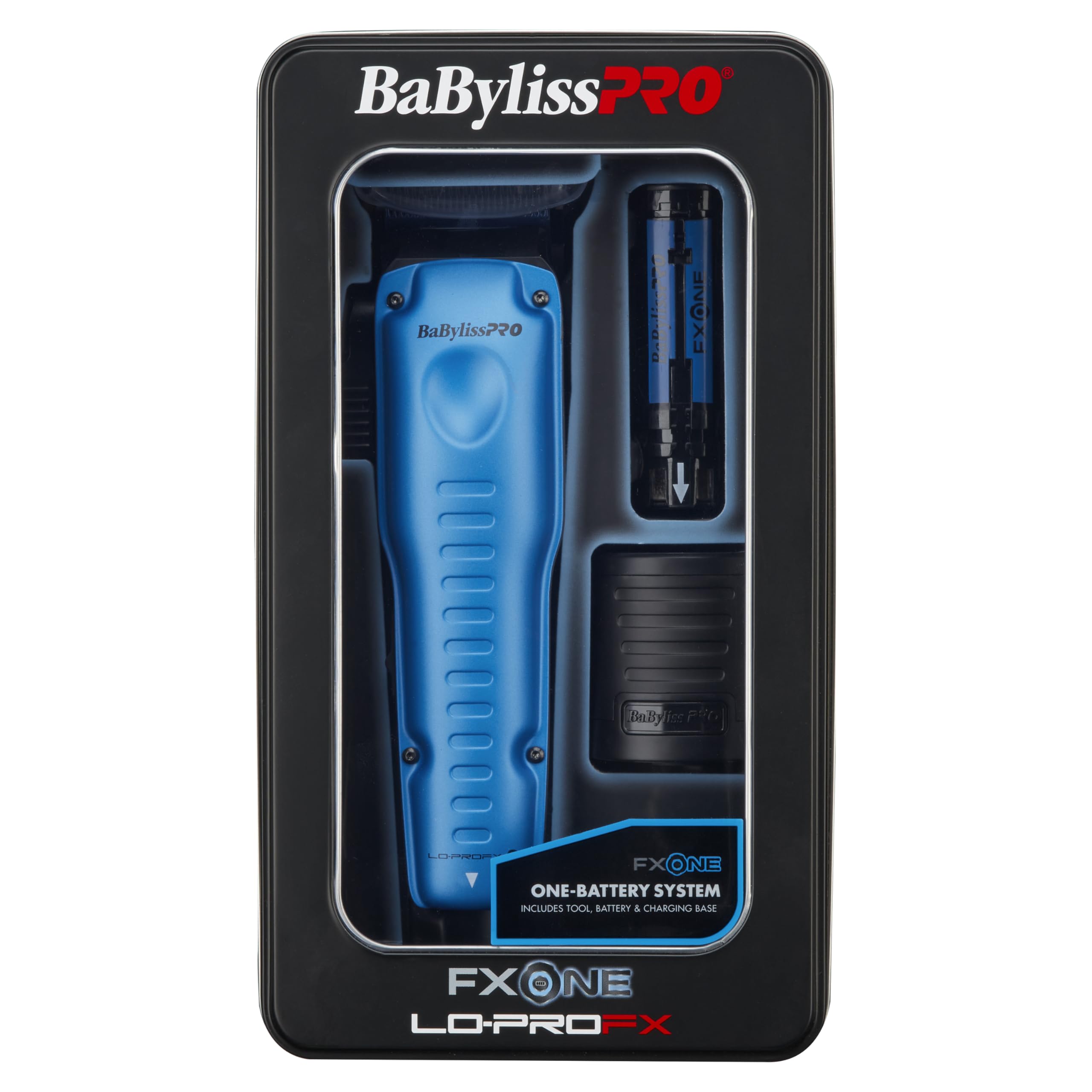 BaBylissPRO® FXONE LO-PROFX Limited Edition Black & Blue Clipper