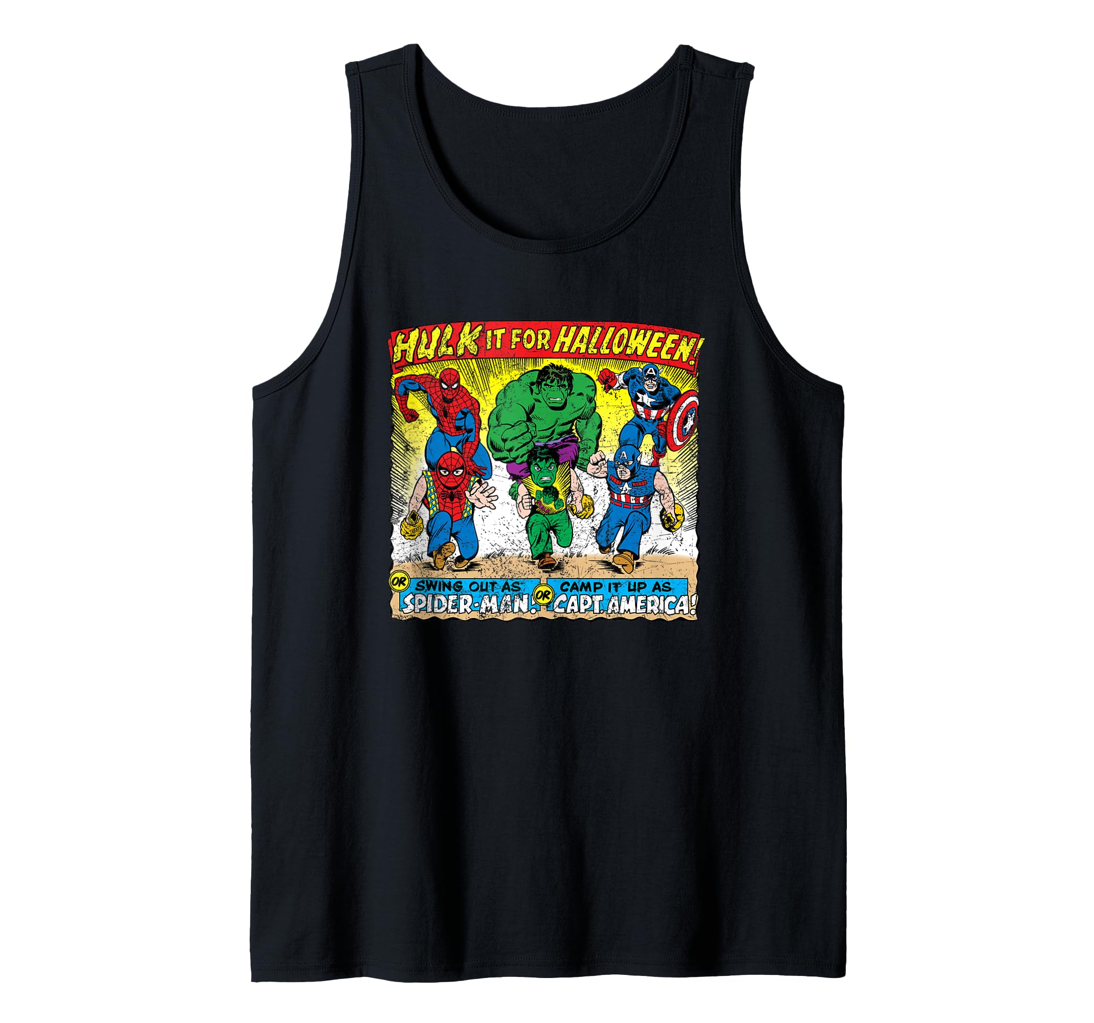 Débardeur Marvel Hulk Halloween, le cadeau vintage parfait pour fan de comics - 2
