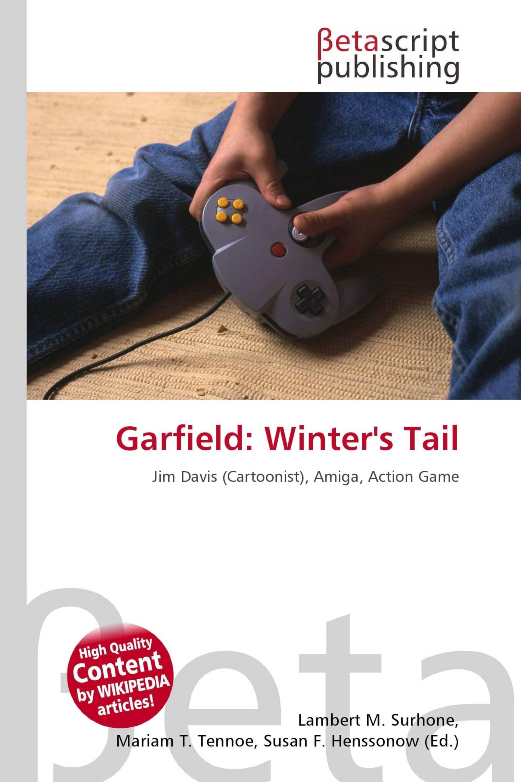 Garfield: Winter's Tail: Jim Davis (Cartoonist), Amiga, Action Game