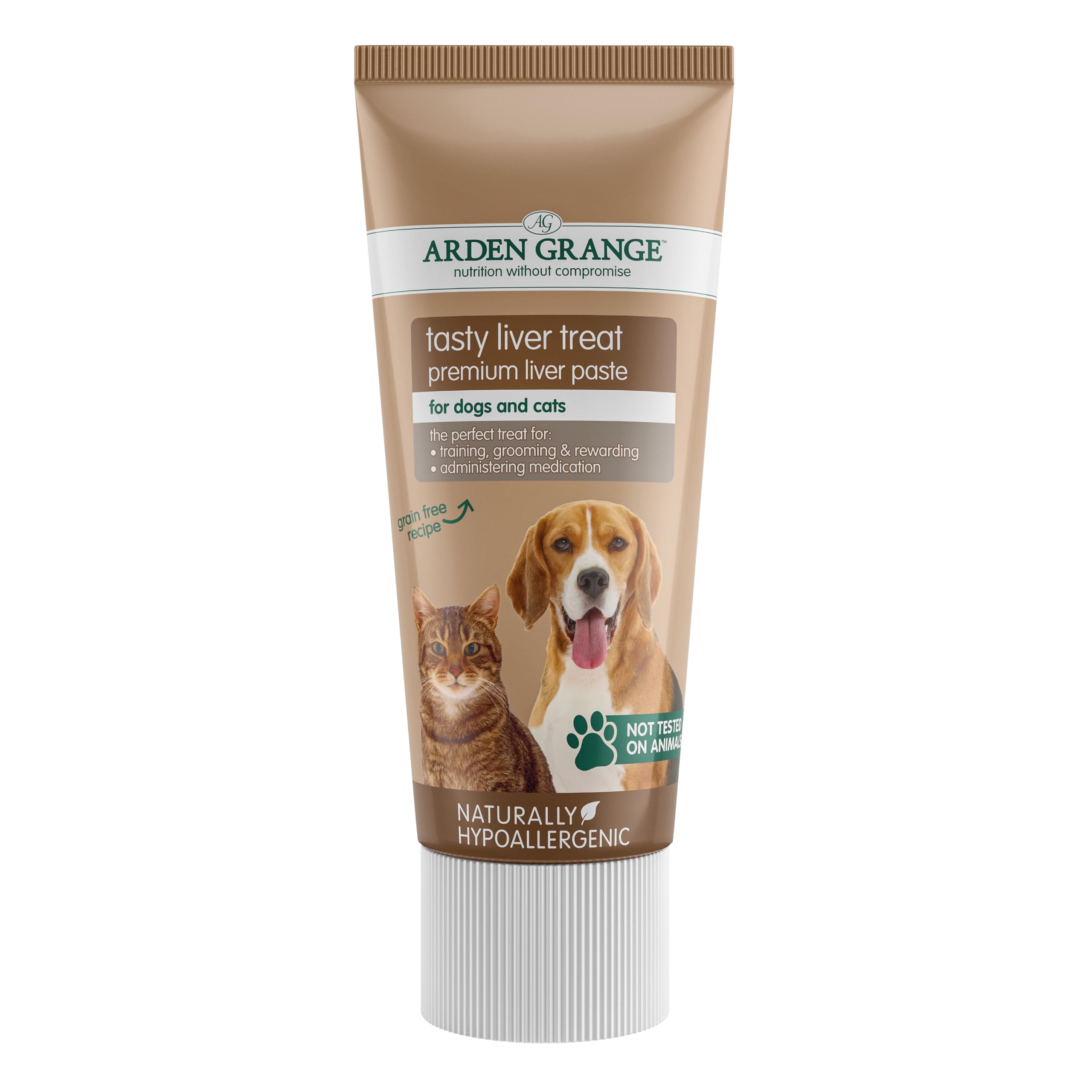Arden Grange Tasty Liver Treat for Dogs and Cats, 75 g