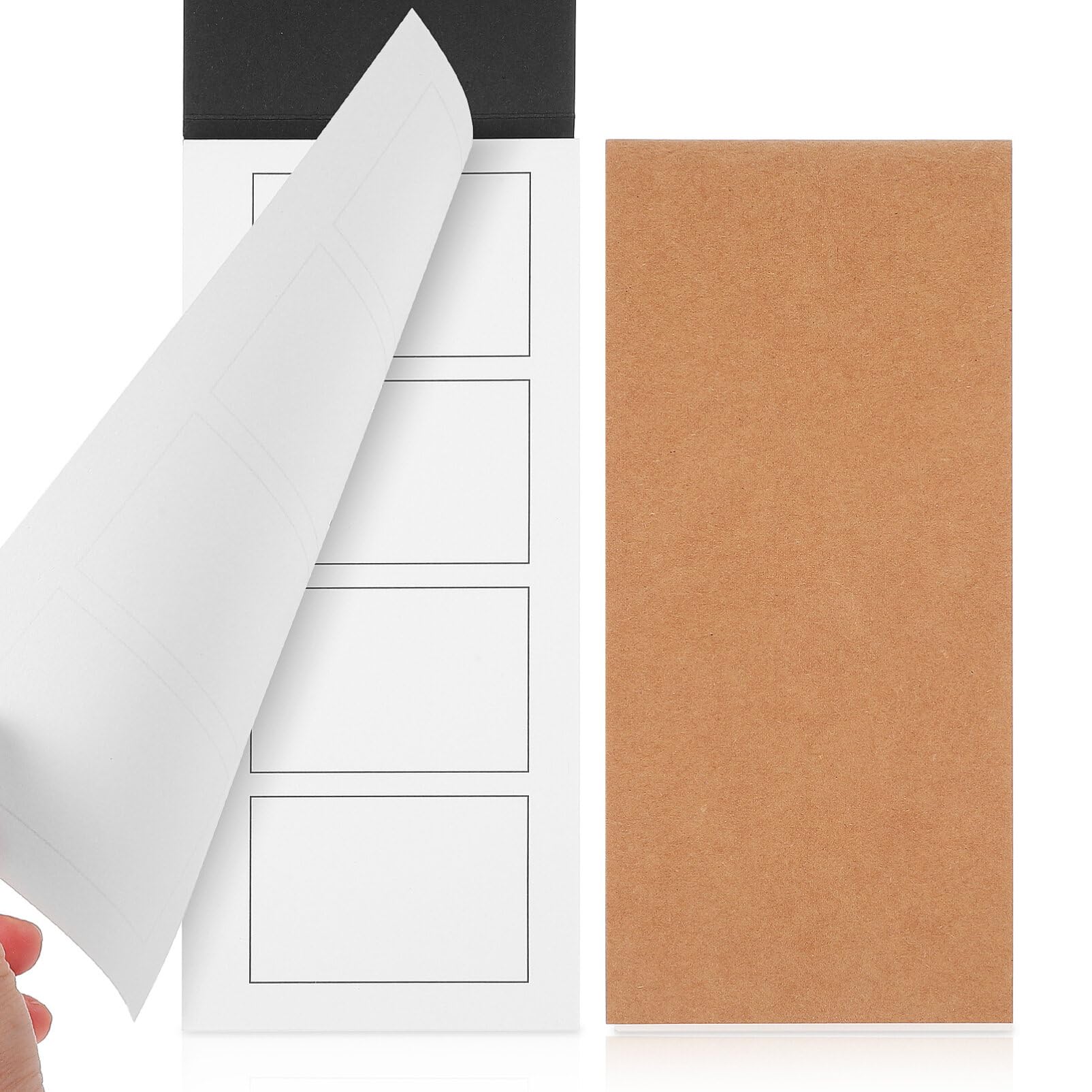 STOBOK Storyboard Memo Pad Small Pocket Notepad with Multiple Squares for Scriptwriting and Story Planning Compact and Portable 2 Cover Colors - Image 3