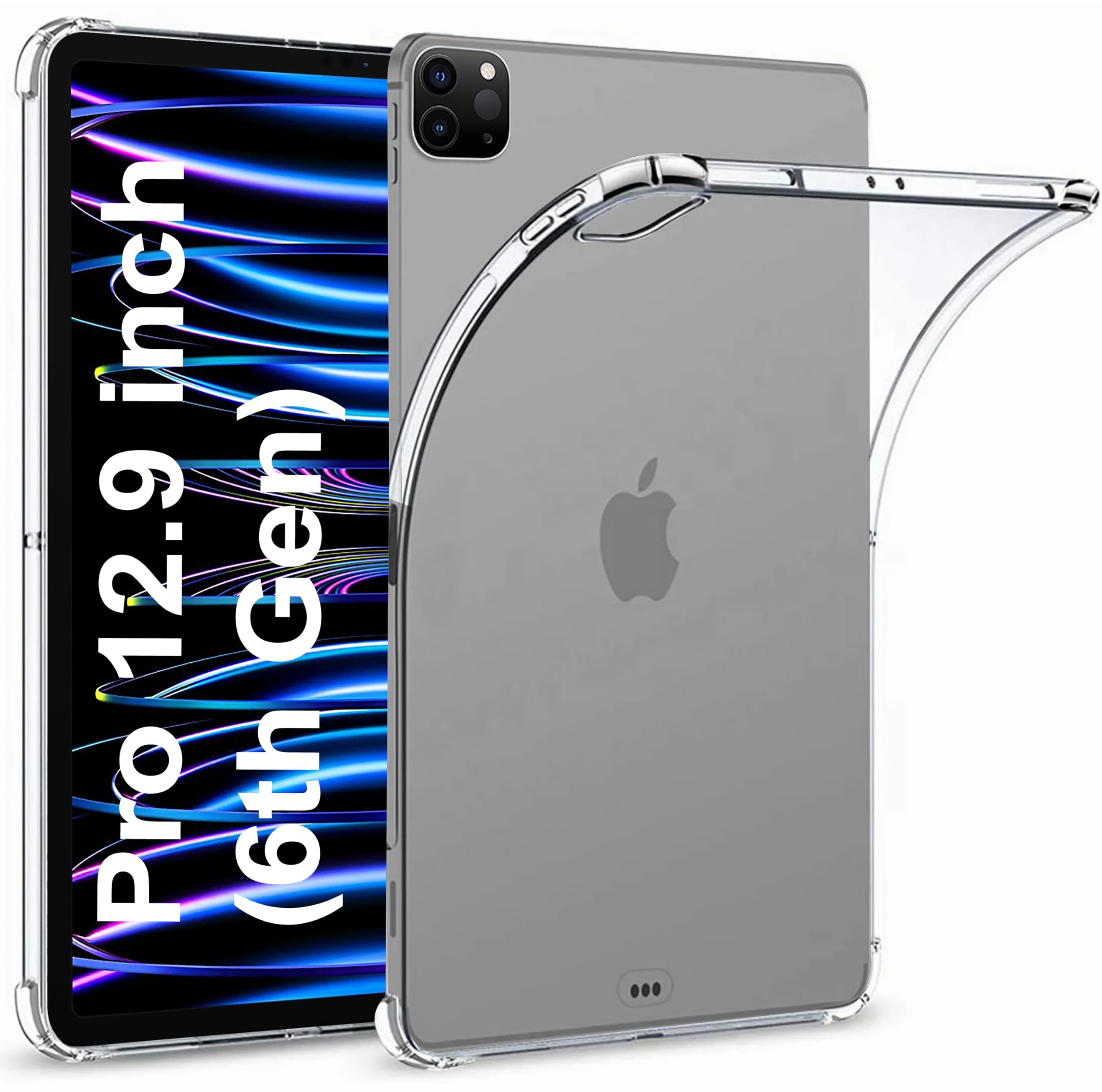 See full amazon price history chart for TGK Transparent Back Cover for iPad Pro 12.9 inch 6th Generation Case TGK Transparent Back Cover for iPad Pro 12.9 inch 6th Generation Case (B0CWY7KJ64) Amazon Price History, Amazon Price Tracker