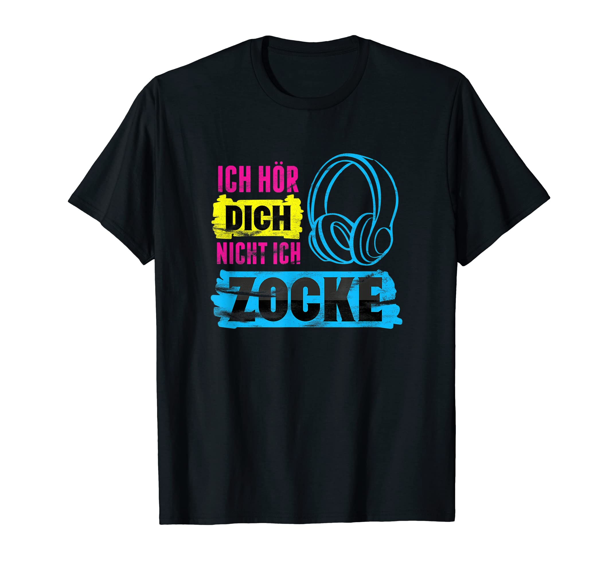 Ich Höring Dich Nicht Ich Zocke für einen Gamer T-Shirt