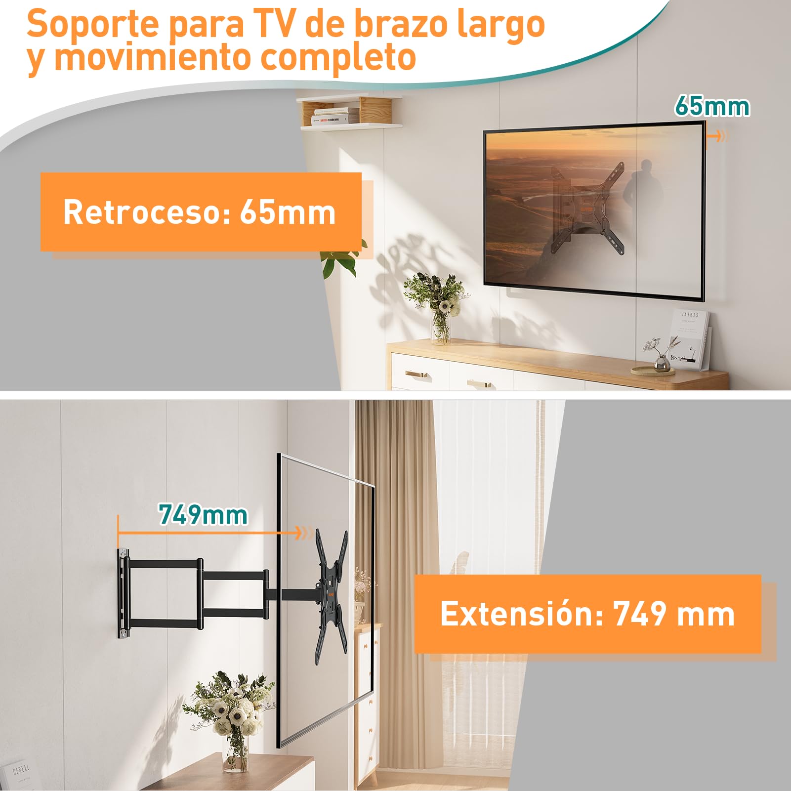 ELIVED Soporte de pared para TV EV3017-UK