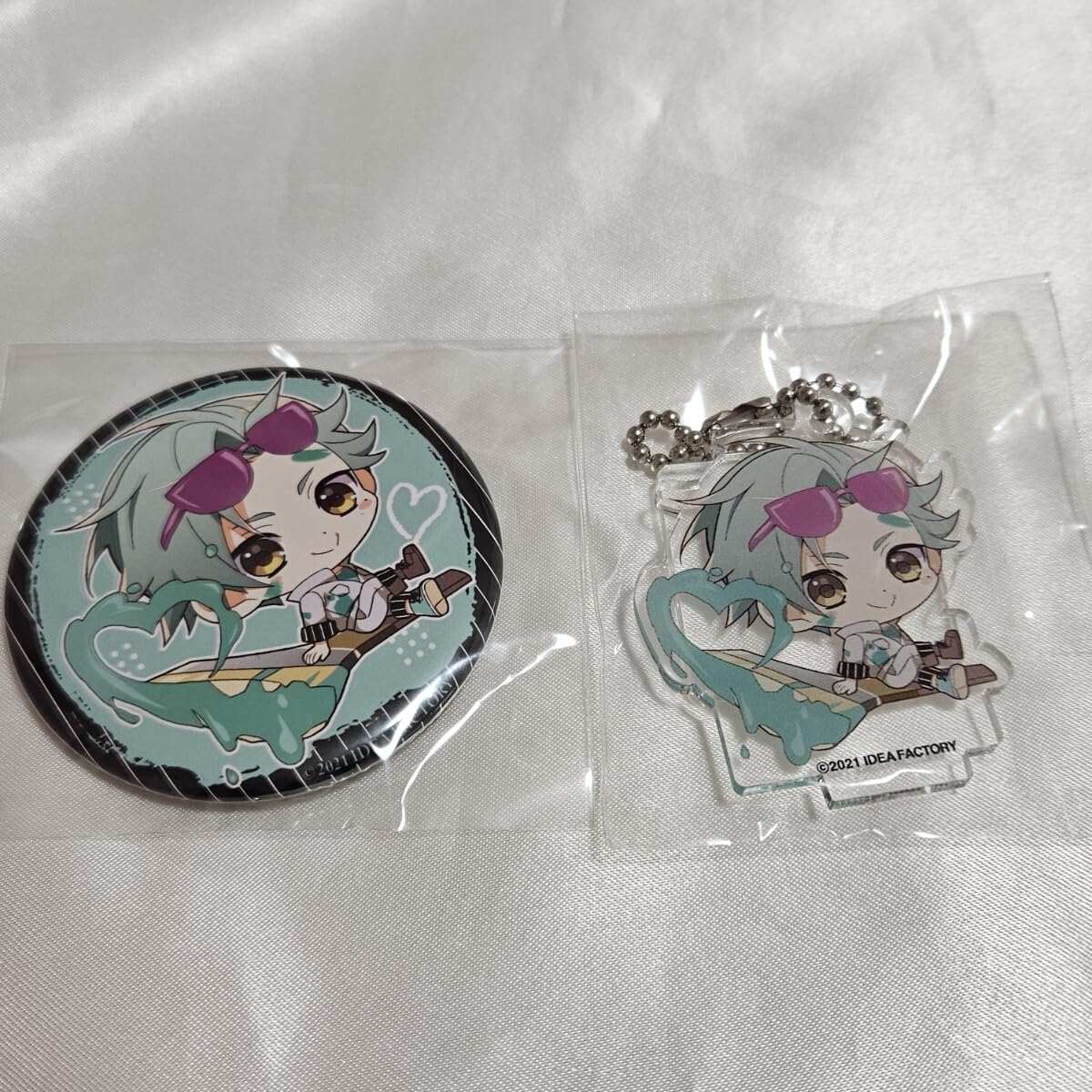 シャレードマニアクス アクリルアートパネル＆缶バッジセット 陀宰メイ