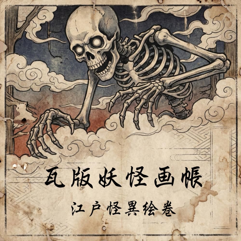 瓦版妖怪画帳：江戸怪異絵巻: — 古瓦版に描かれた妖怪たちのアート集 — (瓦版妖怪奇譚)